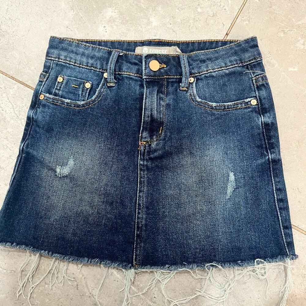 Tractr girls denim miniskirt size M